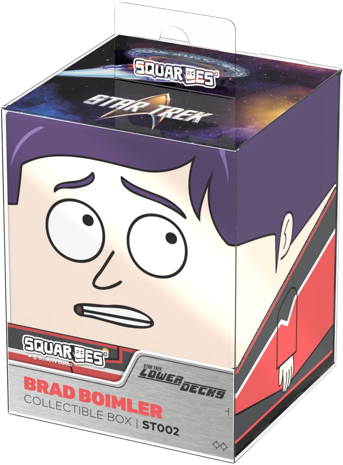Ultimate Guard Squaroes Star Trek Brad Boimler 100+ Count Deck Box image 0